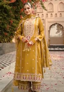 Dernière collection d'été de créateurs, costume Salwar pakistanais tendance pour la fête, fabriqué en Inde, prix de gros - Product Image 3