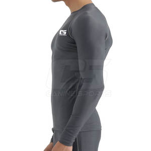 Chemises de compression pour hommes de la dernière conception du fabricant pakistanais Slim Fit Spandex Polyester - Product Image 6