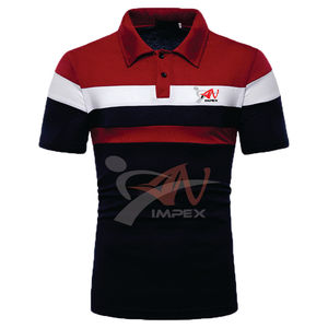 Vente en gros de polos et de hauts à manches courtes pour hommes de haute qualité et à la mode, vêtements pour hommes grande taille - Product Image 3