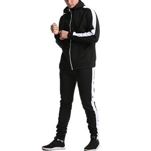 ชุดวอร์มมีฮู้ด2ชิ้นสำหรับผู้ชาย, ชุดวอร์มลำลองสำหรับวิ่งจ๊อกกิ้งสวมใส่สบาย - Product Image 6