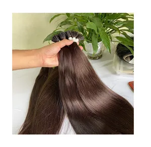 Competitive Price Premium Quality Tip hair Super Double Drawn Cuticle Aligned Hair Extension 100% Remy Virgin Hair from Vietnam