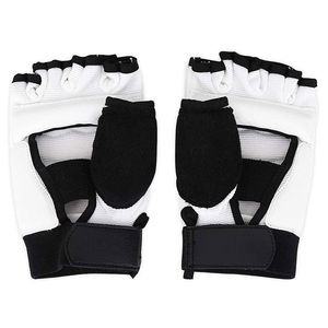 Gants de MMA pour hommes en cuir, nouveau style, demi-doigts, matière douce, haute qualité, respirants, durables, nouvelle arrivée, prix bas - Product Image 2