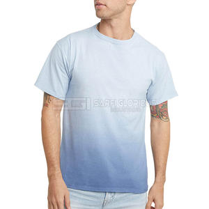 Sublimación Camisas 100 Poliéster Algodón Sensación EE. UU. Tamaño en blanco Liso Camisetas personalizadas Impresión de logotipo para sublimación Camisetas Impresión - Product Image 1