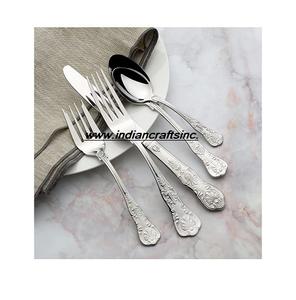 Antique Design Stainless Steel Cutlery <b>Set</b> Wholesale Elegant Business Party Cutlery <b>Set</b> Royal Kitchen Household Cutlery <b>Set</b> - Product Image 3