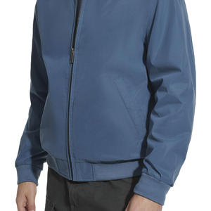 Blouson Bomber matelassé en coton écologique personnalisé pour homme, grande taille, hiver, imperméable, respirant, fermeture éclair - Product Image 2