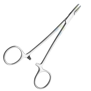 ที่จับเข็มผ่าตัดแบบแมนนวล Olson Hagar พร้อมปลาย TC ผลิตจากสแตนเลสสตีล รุ่น SOS-34890 ขนาด 180 มม. ได้รับการรับรองมาตรฐาน CE ระดับ Class I - Product Image 1