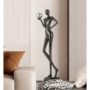 Escultura de Ciervo en Aluminio Chapado en Oro de Tendencia para Decoración Moderna del Hogar, Mesa de Salón, Regalo de Boda - Product Image 3