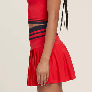 Wholesale Custom Sublimation Printed Solid Eco-Friendly Athletic Breathable Short Tennis <b>Skirt</b> <b>Pleated</b> Design Colors - Product Image 6