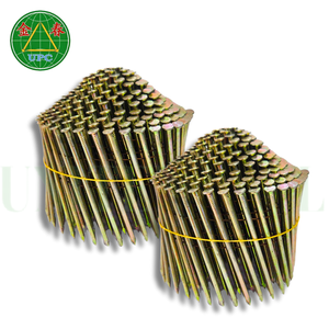 Precio competitivo Clavos de bobina de acero de 2-1/2 pulgadas Cabeza a cuadros Estilo de vástago de tornillo/tornillo para fabricación de palés de Vietnam - Product Image 2