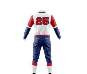 Maillots de baseball personnalisés, nom de l'équipe, vêtements d'équipe, uniformes respirants et durables, vêtements de sport pour hommes, fournisseur en gros OEM ODM - Product Image 3