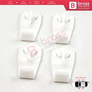 Clips de Fijación del Soporte del Regulador de Ventanas BWR5116 para 19 X53 B/C53 D53 L53 S53 1988-2003 7700784690 - Product Image 4