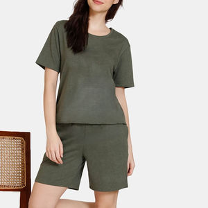 2 piece <b>set</b> <b>women</b> <b>Women's</b> <b>Sets</b> Street Wear Casual <b>Women</b> Wholesale <b>T</b>-<b>Shirt</b> & <b>Shorts</b> <b>Set</b> Customized Logo <b>T</b>-<b>Shirt</b> & <b>Shorts</b> <b>Set</b> - Product Image 5