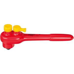 Llave de Trinquete Reversible Hazet de 3/8'' con Bola de Bloqueo y Aislamiento Protector de 1000V - Product Image 1