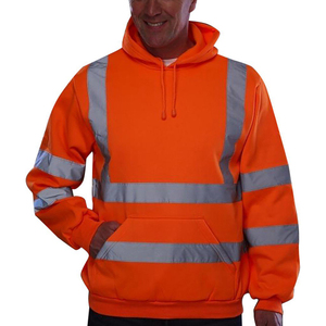 Sudadera con Capucha de Poliéster de Alta Visibilidad ANSI Clase 3, Ropa de Trabajo de Seguridad Reflectante con Característica Impermeable, Destaca en el Trabajo - Product Image 6