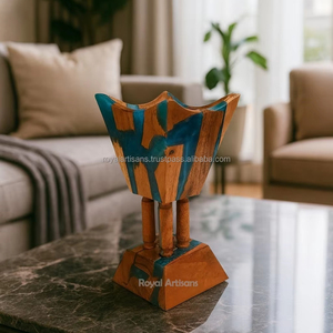 เตาเผากำยานอิสลาม ทำด้วยมือจากอะคริลิก กลิ่นอู๊ด เครื่องหอมตกแต่งบ้าน ฝังลายกระดูก ใช้กับเทียนทีไลท์ - Product Image 1