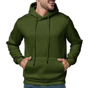 Sudadera con Capucha Extra Grande para Hombre, 100% Algodón, Transpirable, Antiencogimiento, Gruesa, para Invierno, de Secado Rápido, MOQ Bajo 2026 - Product Image 4