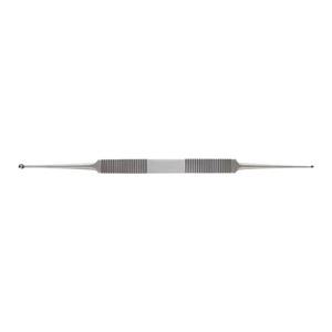 Curette manuelle double extrémité de haute qualité, 180 mm de long, droite, en acier inoxydable chirurgical, réutilisable, certifiée CE, instrument ORL - Product Image 6