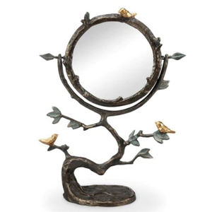 Wooden <b>Makeup</b> <b>Mirror</b> New Metal <b>Mirror</b> for <b>Makeup</b> Room New <b>Makeup</b> <b>Mirror</b> in Wholesale Price Table Top Frame - Product Image 4
