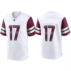 Customized Printing American Football <b>Jersey</b> <b>Short</b> Sleeve Lightweight Breathable Quick Dry Unisex Adult Outdoor Hot Sale - Product Image 2