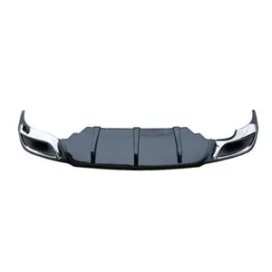 Kit de carrosserie diffuseur d'échappement accessoires de voiture pièces de voiture Kit de carrosserie de mise à niveau pour Opel Insignia Piano diffuseur noir 2017 +