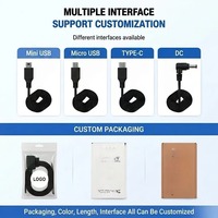 Convertidor de Voltaje de 12V/24V a 5V, Kit de Cableado OBD2 a USB C, Modo de Monitoreo de Estacionamiento 24H con ACC LVP, Caja de Alimentación OBD2