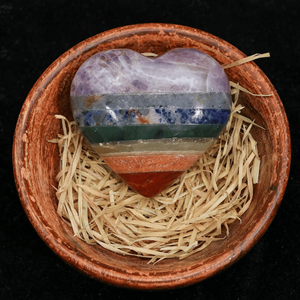 Vente en gros de pierres précieuses en quartz, cristal naturel poli, croissance du cœur gonflé, pierre Reiki à sept chakras, décoration d'intérieur style amour Feng Shui - Product Image 4