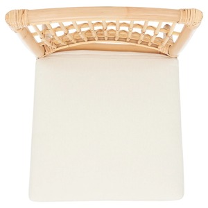 Conjunto de sillas de comedor de mimbre natural minimalista moderno y elegante, muebles de jardín y restaurante de mimbre para sala de estar y comedor - Product Image 4