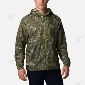 Chaqueta cortavientos con sublimación de cremallera completa, ligera y personalizada, chaqueta impermeable reflectante para entrenamiento con capucha, chaquetas para exteriores - Product Image 6