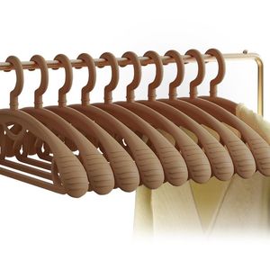 CLOTHES HOT SELLING WHOLESALE Double WOODEN HANGERS Eco-Friendly High Quality Modern-Style Supermarket Clothing Store Wardrobe - Product Image 5