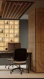 Panel de pared acústico de poliéster PET 100% Material insonorizado para uso comercial, residencial y de oficina - Product Image 5