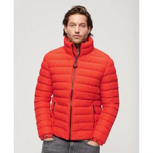 Veste matelassée personnalisée avec impression de logo, broderie, col montant léger, fermeture éclair, vente en gros OEM, veste tendance - Product Image 1