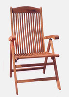 Fauteuil inclinable de style moderne de marque vietnamienne avec cadre en bois de haute qualité, prêt pour l'exportation en gros