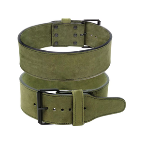 Cinturón de Cuero Hecho a Medida para Levantamiento de Pesas, Soporte Lumbar, Cinturón de Gimnasio de Cuero para Levantamiento de Pesas - Product Image 4