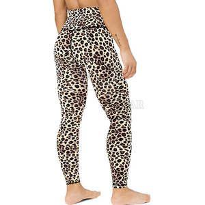 Leggings de sport pour femmes, respirants, taille haute, tissu extensible, pour la gym, le yoga, la course à pied, la remise en forme, les entraînements - Product Image 2