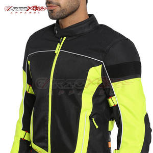 Chaqueta de moto Cordura para hombre, carcasa de poliéster a prueba de viento para montar al aire libre en invierno, chaqueta protectora para motocicleta Cordura - Product Image 3