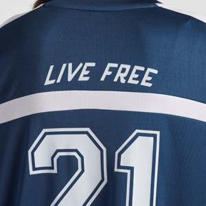 Maillot de football Striker à manches longues, vert sarcelle, imprimé par sublimation de haute qualité, taille XL, vêtement de sport pour l'été, motif numéroté - Product Image 6