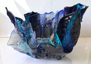 Epoxy Resin Eco-Friendly Luxury Elegant Teal Bow Salad/Fruit Storage <b>Gift</b> Polished Classic Home Dinnerware Bowl <b>Time</b> 2 Decor - Product Image 2