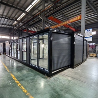Maison modulaire préfabriquée certifiée 70m² et 100m² en acier, maison modulaire chinoise pour chantier de construction