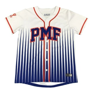 Jersey de béisbol personalizado para hombre, Jersey de béisbol de alta calidad, bordado - Product Image 1