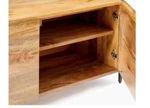 Table console en bois/table console miroir/table console avec tiroir table console design vintage en bois de manguier - Product Image 6