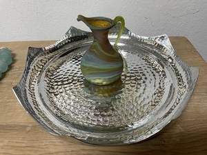 Argenterie Métal 3 Pièces avec Plateaux Royal Miroir Poli Unique Dessert et Plateaux de Service Elégant et Durable Qualité - Product Image 5