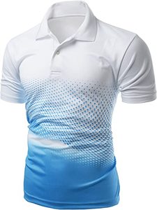Offre Spéciale Polos tricotés de sublimation en coton grande taille respirants pour hommes, brodés sur mesure, de golf, décontractés et bon marché - Product Image 2