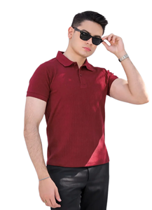 Polo de manga corta para hombre, camiseta informal de Golf de Color sólido, Camiseta de algodón transpirable con cuello de verano - Product Image 6