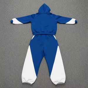 Conjunto de 2 Piezas de Invierno para Hombre, de Alta Calidad, 100% Algodón, Estilo Urbano, con Logotipo Personalizado Serigrafiado, Resistente al Viento, Peso Medio - Product Image 5