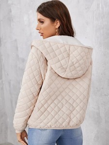 Meilleure vente Veste bouffante tissée pour femmes hiver chaud respirant Street Wear nouveauté mode - Product Image 6