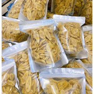 Comida saludable, bocadillo, rebanada de plátano seco, rebanadas de plátano liofilizado, bocadillos de plátano secos dulces y crujientes de Vietnam - Product Image 6