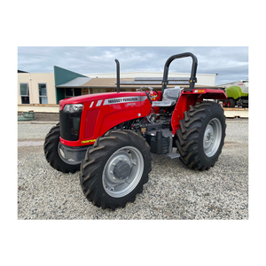 Tracteur 4WD Massey Ferguson 385 d'occasion de qualité Nouveau moteur Massey Ferguson 2635 Kubota 12HP Types de roues sur chenilles Noyau incluant la pompe - Product Image 3