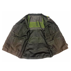Gilets de sécurité de haute qualité Gilet de construction en maille haute visibilité avec poches Logo personnalisé Gilet de sécurité réfléchissant haute visibilité - Product Image 4