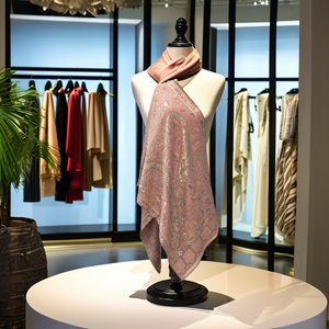 Chal de lana de Cachemira de estilo Vintage 2025, ropa de mujer personalizada de alta calidad, venta al por mayor, tamaño de logotipo disponible para ropa de otoño - Product Image 1