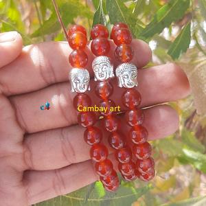 Wholesale Best Quality Red Carnelian Fashion <b>Bracelet</b> from India for Gifts Engagement Party Wear - Product Image 2